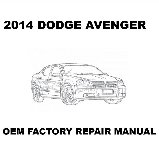 2014 Dodge Avenger repair manual Image