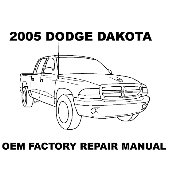 2005 Dodge Dakota repair manual Image