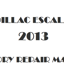 2013 Cadillac Escalade repair manual Image