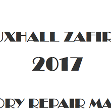2017 Vauxhall Zafira C repair manual Image