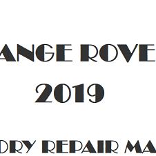 2019 Range Rover L405 repair manual Image