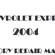 2004 Chevrolet Express repair manual Image