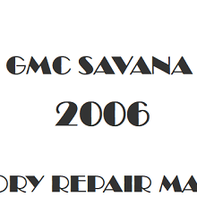 2006 GMC Savana repair manual Image