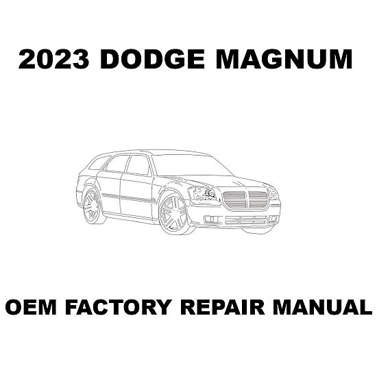 2023 Dodge Magnum repair manual Image