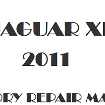 2011 Jaguar XK repair manual Image