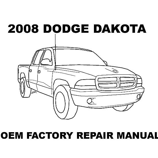 2008 Dodge Dakota repair manual Image