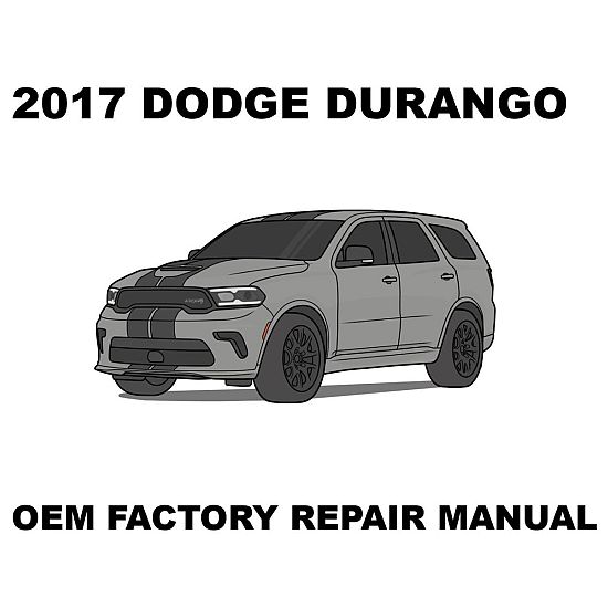 2017 Dodge Durango repair manual Image