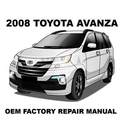 2008 Toyota Avanza repair manual Image