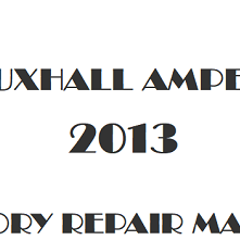 2013 Vauxhall Ampera repair manual Image