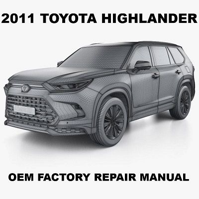 2011 Toyota Highlander repair manual Image