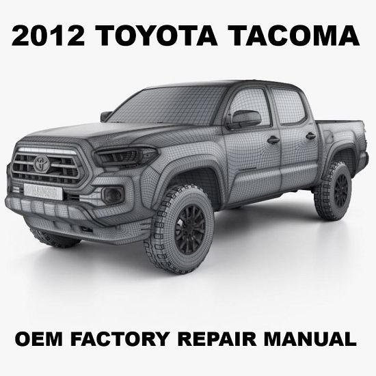 2012 Toyota Tacoma repair manual Image
