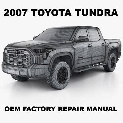 2007 Toyota Tundra repair manual Image
