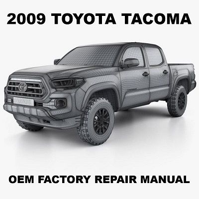 2009 Toyota Tacoma repair manual Image