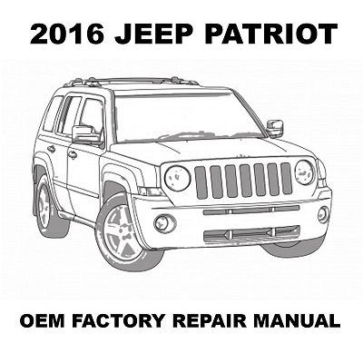 2016 Jeep Patriot repair manual Image