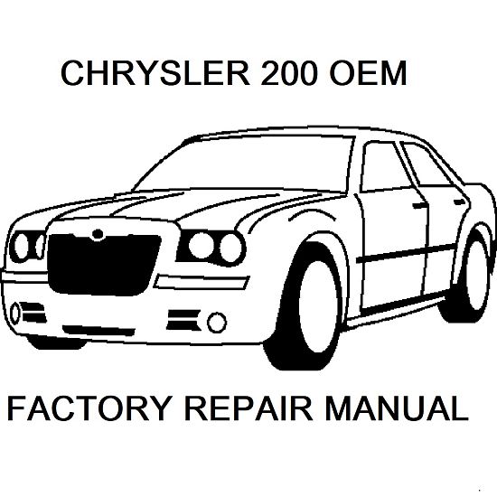 2017 Chrysler 200 repair manual Image
