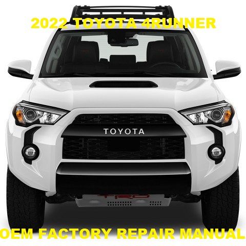 2022 Toyota 4Runner repair manual Image