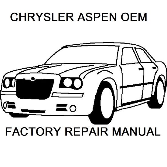 2009 Chrysler Aspen repair manual Image