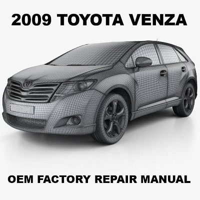2009 Toyota Venza repair manual Image