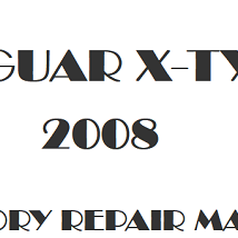2008 Jaguar X-TYPE repair manual Image