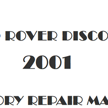 2001 Land Rover Discovery repair manual Image