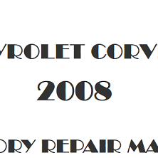 2008 Chevrolet Corvette repair manual Image