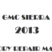 2013 GMC Sierra repair manual Image