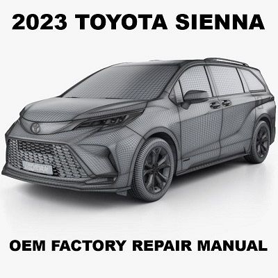 2023 Toyota Sienna repair manual Image