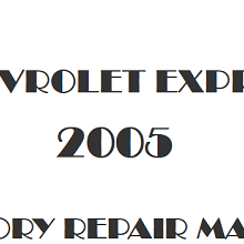 2005 Chevrolet Express repair manual Image
