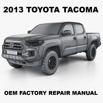 2013 Toyota Tacoma repair manual Image