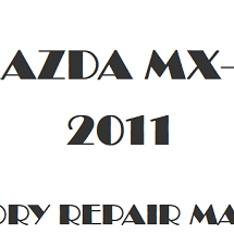 2011 Mazda MX-5 repair manual Image