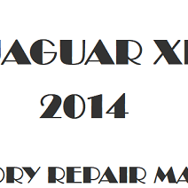 2014 Jaguar XK repair manual Image