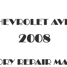 2008 Chevrolet Aveo repair manual Image