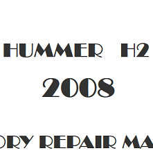2008 Hummer H2 repair manual Image
