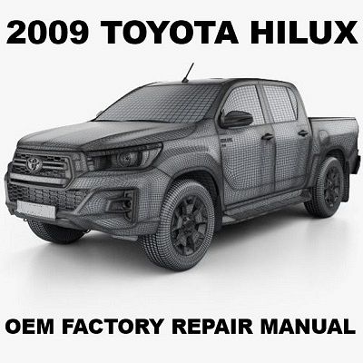 2009 Toyota Hilux repair manual Image