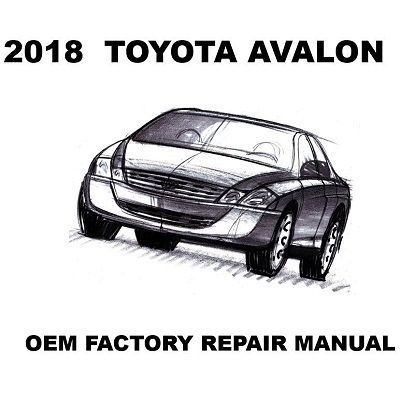 2018 Toyota Avalon repair manual Image