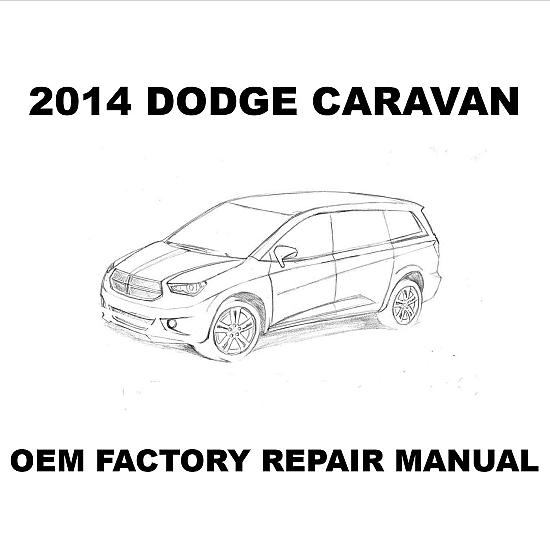 2014 Dodge Caravan repair manual Image