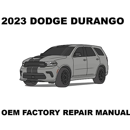 2023 Dodge Durango repair manual Image