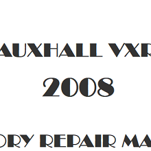 2008 Vauxhall VXR8 repair manual Image