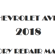 2018 Chevrolet Aveo repair manual Image