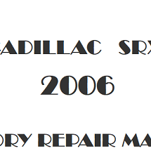 2006 Cadillac SRX repair manual Image