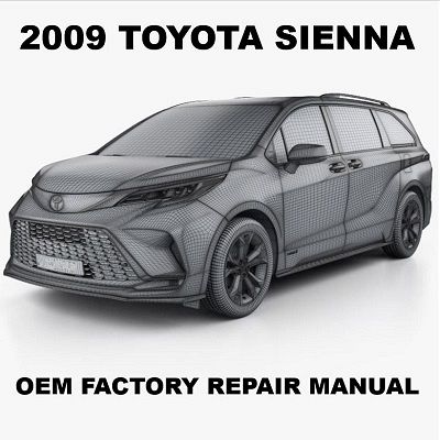 2009 Toyota Sienna repair manual Image
