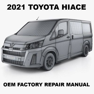 2021 Toyota Hiace repair manual Image