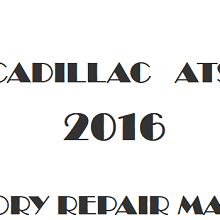 2016 Cadillac ATS repair manual Image