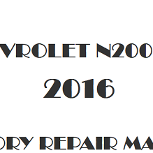 2016 Chevrolet N200 300 repair manual Image