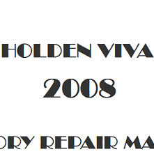 2008 Holden Viva repair manual Image