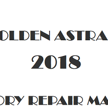 2018 Holden Astra K repair manual Image