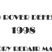 1998 Land Rover Defender repair manual Image