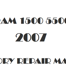 2007 Ram 1500 5500 repair manual Image