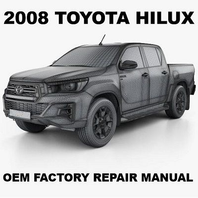 2008 Toyota Hilux repair manual Image