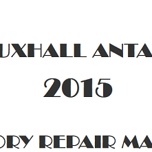 2015 Vauxhall Antara repair manual Image